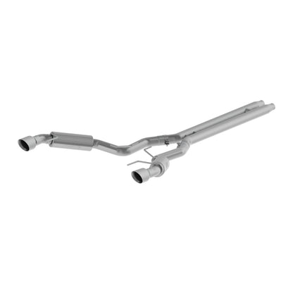 MBRP Armor Plus Series 15-17 Ford Mustang GT 5.0 3-Inch Cat Back Dual Split Rear Race Exhaust System with 4.5-Inch Tips