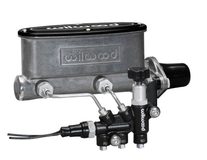 Wilwood HV Tandem Master Cylinder Kit with Combination Proportioning Valve, 1-1/8 Inch Bore - Part Number 261-13270