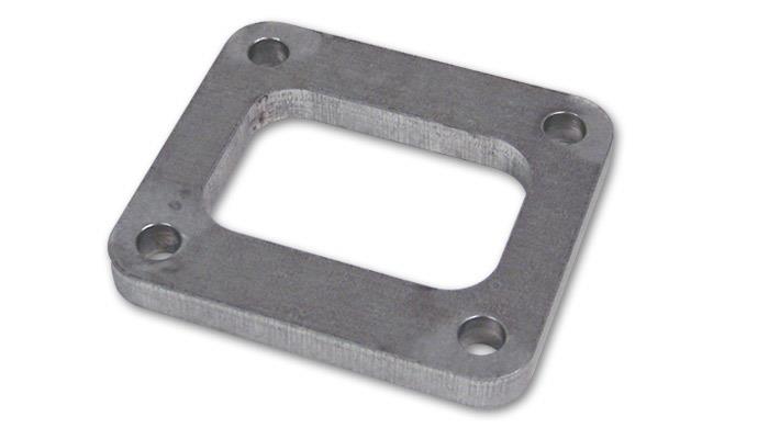 Vibrant Performance T06 Turbo Inlet Flange in Mild Steel - 1/2 Inch Thick for Turbochargers