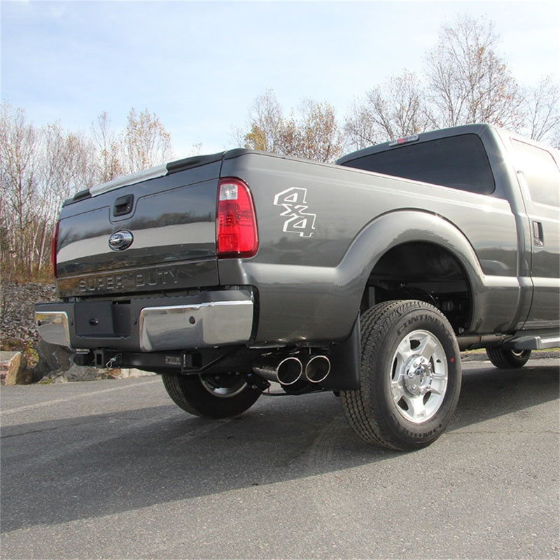 MBRP Armor Plus Series 4-Inch Exhaust System with Dual Side Exit and 5-Inch Tips for Ford F-250/F-350 Super Duty (Part S6288409)