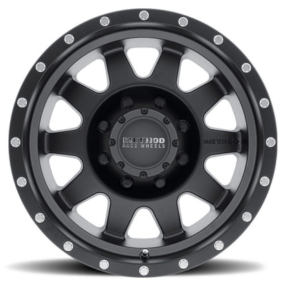 Method MR301 Standard 20-Inch Black Wheel with +18mm Offset and 8x6.5 Bolt Pattern