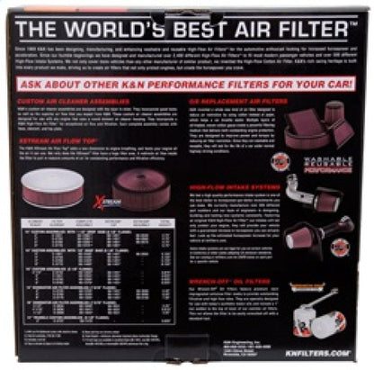 K&N Engineering X-Stream Top Filter for Automotive Engines – 11 Inch with 5.125 Inch Neck Flange and 3.5 Inch Height