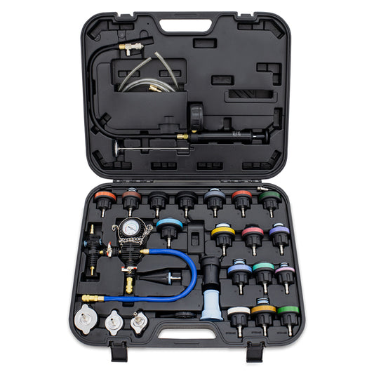 Mishimoto Cooling System Pressure Tester and Vacuum Refill Kit - 28 Pieces