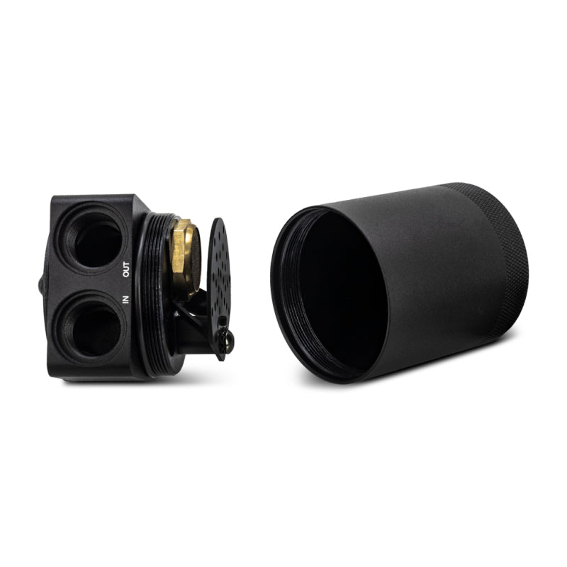Mishimoto MMBCC-PPTWO Universal High-Flow Baffled Oil Catch Can Kit