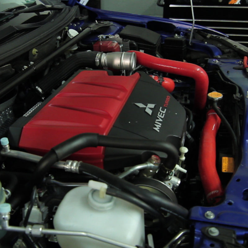 Mishimoto Mitsubishi EVO X Red Silicone Radiator Hose Kit Part MMHOSE-EVO-10RD