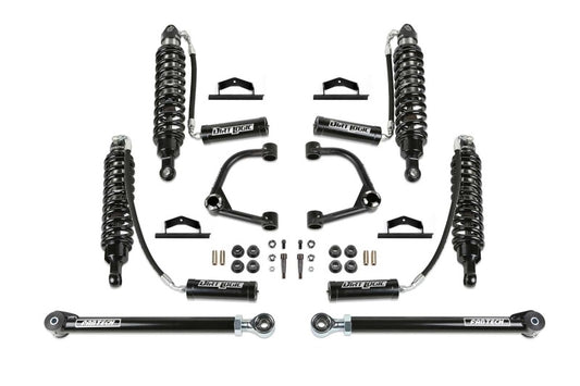 Fabtech 2021 Ford Bronco 3-Inch UCA Lift Kit with Uniballs and Dirt Logic 2.5 Coilover Shocks