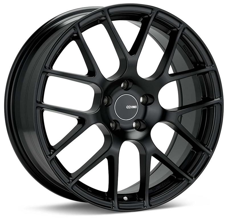 Enkei Raijin 19x9.5 Black Alloy Wheel with 35mm Offset and 5x114.3 Bolt Pattern