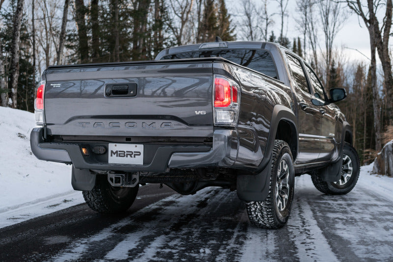 MBRP Armor Plus Series 3-Inch Cat Back Exhaust System for Toyota Tacoma 2016-2017
