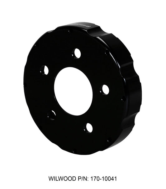 Wilwood GT Series Shallow Offset Drag Hat Part #170-10041 – 5 x 4.50 Bolt Pattern, 7.00-inch Diameter, 1.23-inch Offset