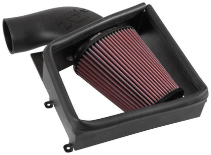 K&N Engineering 63-1132 AirCharger Performance Cold Air Intake for BMW 535i (2011-2016) with High-Flow Filter and Heat Shield