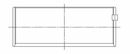 ACL Chevrolet V8 Race Series .001 Oversize Rod Bearing Set - Part Number 8B743H-001