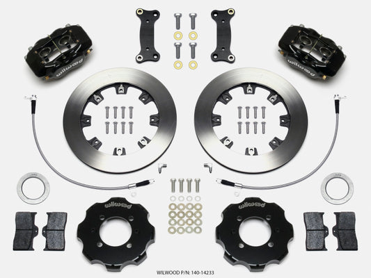Wilwood Forged Dynalite Front Hat Brake Kit for 2016-2017 Mazda MX-5 Miata and 2017 Fiat 124 Spider