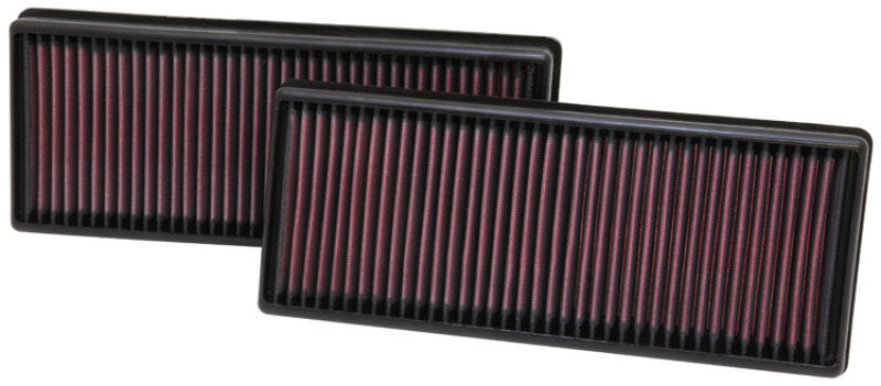 K&N Replacement High-Flow Air Filter Part 33-2474 for Mercedes-Benz – Reusable, Washable Performance Air Filter