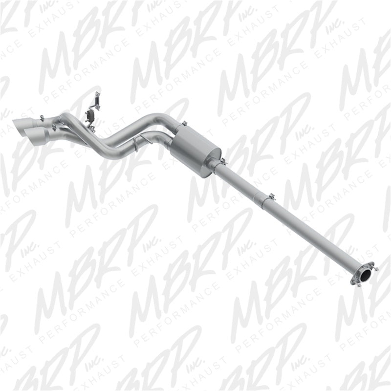 MBRP Armor Plus Series 09-14 Ford F-150 3-Inch Cat Back Exhaust System with Dual Outlet Tips