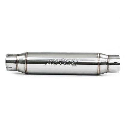 MBRP Universal Resonator with 3-inch Inlet/Outlet – T304 Stainless Steel Performance Muffler