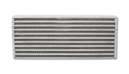 Vibrant Universal Oil Cooler Core 4 in x 10 in x 1.25 in - Bar and Plate Construction for Maximum Cooling Efficiency
