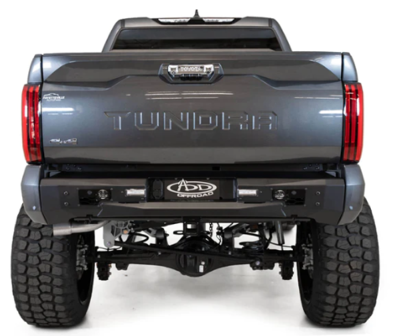 Addictive Desert Designs 22-23 Toyota Tundra Stealth Fighter Rear Bumper with Integrated Light Mounts