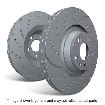 EBC 08-10 BMW 128 3.0 GD Sport Rear Rotors