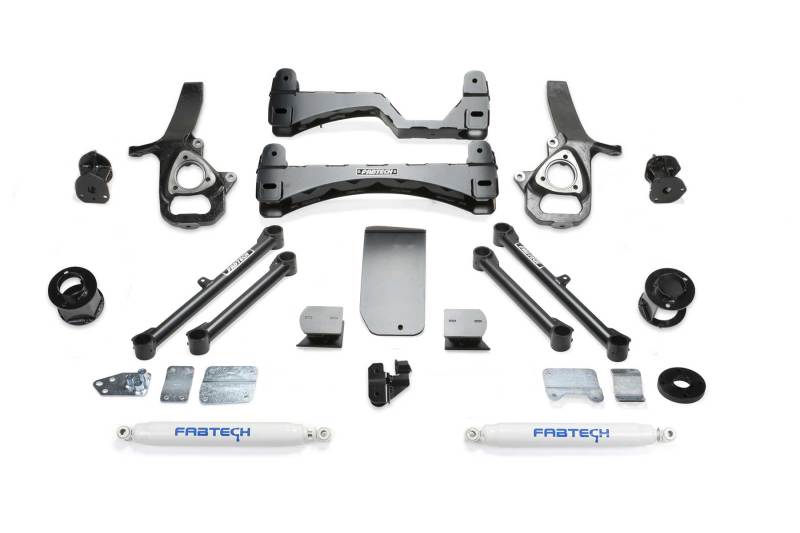 Fabtech 19-21 Ram 1500 4WD 6-Inch Basic Lift System with Performance Shocks - Part K3086