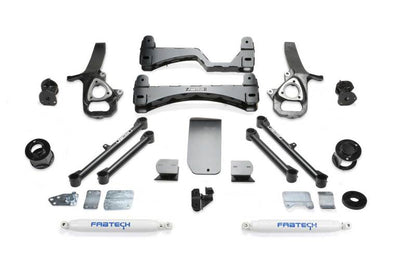 Fabtech 19-21 Ram 1500 4WD 6-Inch Basic Lift System with Performance Shocks - Part K3086