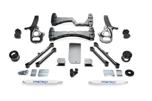 Fabtech 19-21 Ram 1500 4WD 6-Inch Basic Lift System with Performance Shocks - Part K3086