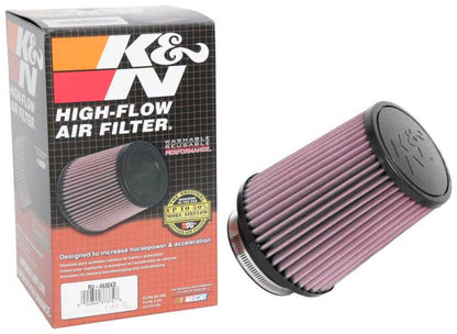 K&N Engineering Universal Air Filter Part RU-4630 for BMW 3 Series - 3.5 Inch Flange, Reusable and Washable
