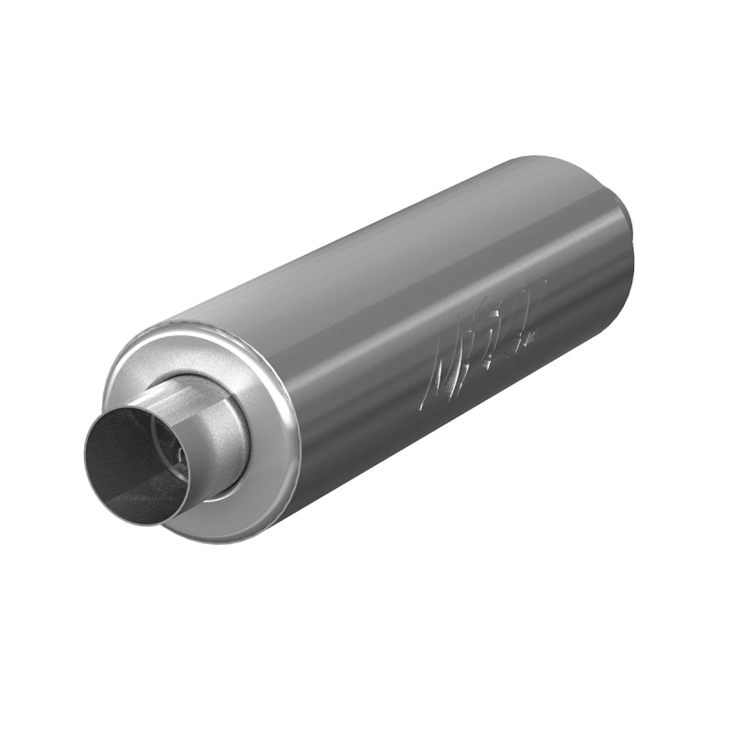 MBRP Universal 3-inch Inlet/Outlet Aluminum Single Chambered Performance Muffler (Part No. GP122106)