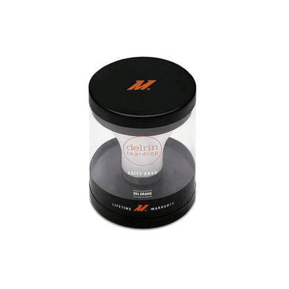 Mishimoto Teardrop Shift Knob - White | Precision Manual Transmission Accessory