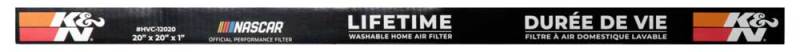 K&N HVAC Filter 20 x 20 x 1 - Reusable Pleated Synthetic Air Filter with MERV 11 Rating