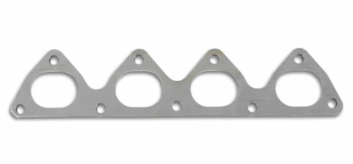 Vibrant T304 Stainless Steel Exhaust Manifold Flange for Honda H22 Series – 3/8 Inch Thickness