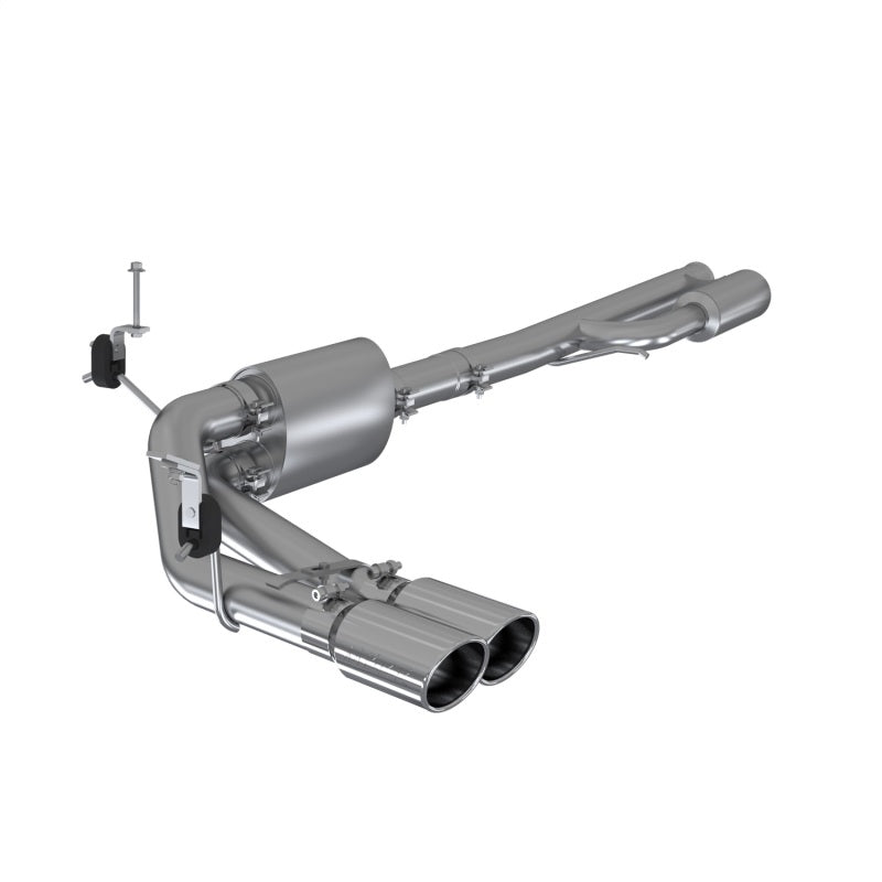 MBRP Armor Lite Series Cat Back Exhaust System for 2019 Chevrolet Silverado 1500 and GMC Sierra 1500 with 4.5L/5.3L Engines