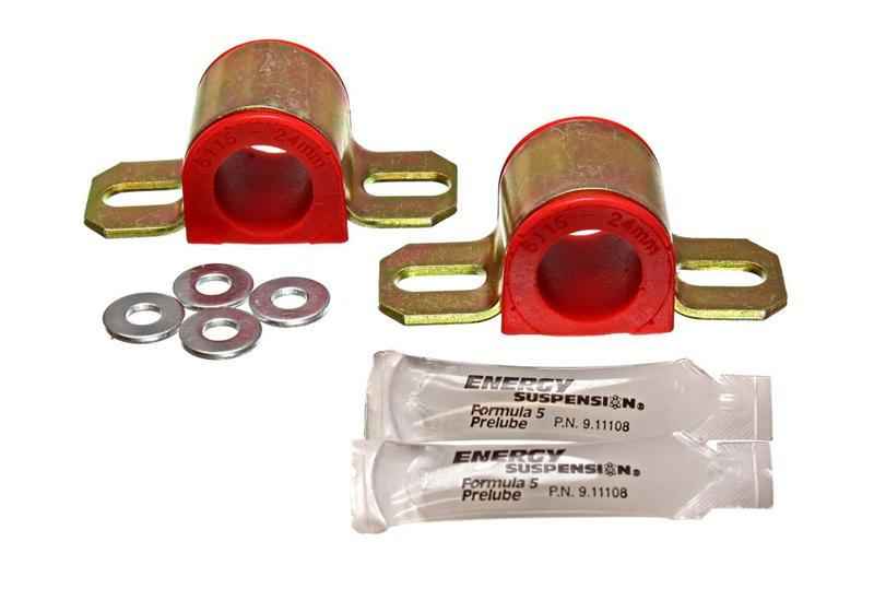 Energy Suspension Subaru Forester/Legacy/Outback/WRX Red 21mm Front Sway Bar Bushing Set
