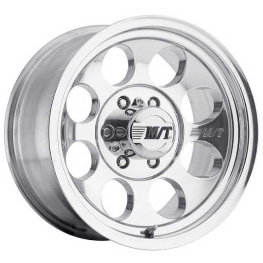 Mickey Thompson Classic III 17x12 Inch Polished Wheel with 5x5 Bolt Pattern – Part 277005