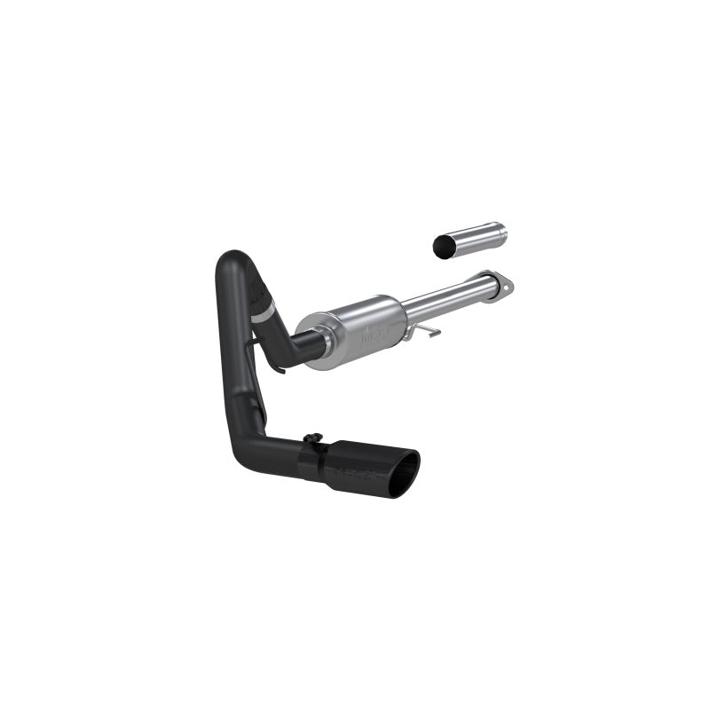 MBRP Armor BLK Series 3-Inch Cat Back Exhaust System for 2015-2016 Ford F-150 with 2.7L/3.5L EcoBoost engines