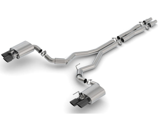 Borla S-Type Cat-Back Exhaust System for 2018-2023 Ford Mustang GT with Bullitt Models and Active Exhaust Valves