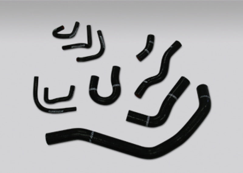 Mishimoto 88-91 Honda Civic Black Silicone Radiator Hose Kit Part MMHOSE-CIV-88BK