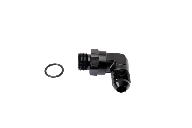 Fleece Performance -8AN to 3/4-16 Inch O-Ring 90 Degree Aluminum Fitting