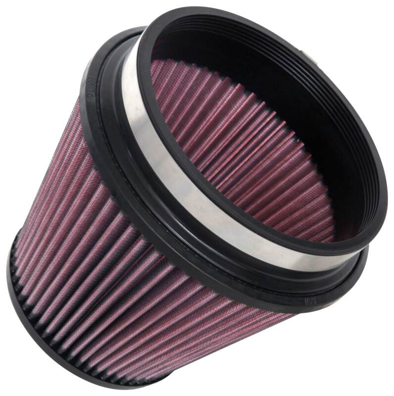 K&N Engineering Universal Clamp-On Air Filter 6 inch Flange, 7.5 inch Base, 5 inch Top, 6 inch Height