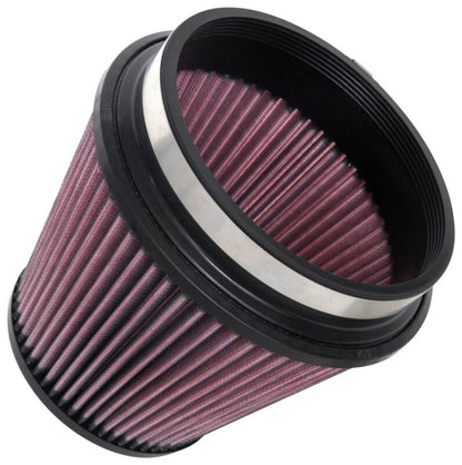 K&N Engineering Universal Clamp-On Air Filter 6 inch Flange, 7.5 inch Base, 5 inch Top, 6 inch Height