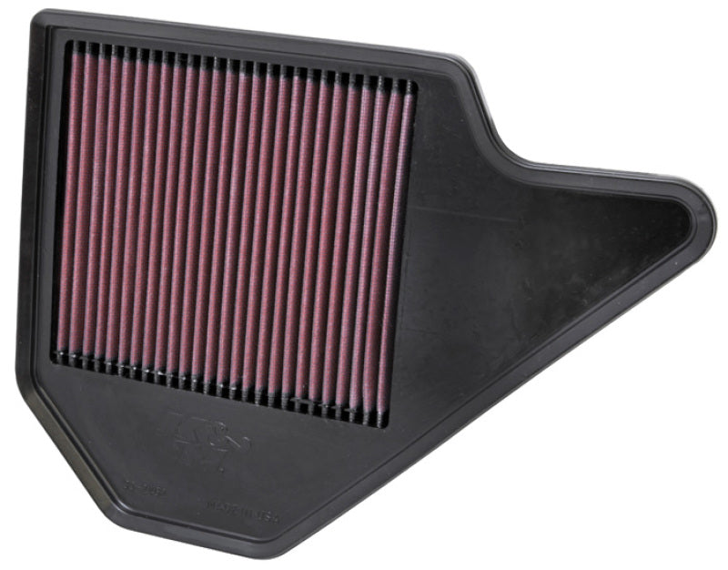 K&N Replacement Air Filter Part 33-2462 for 2011-2013 Chrysler Town & Country, Dodge Grand Caravan, and VW Routan