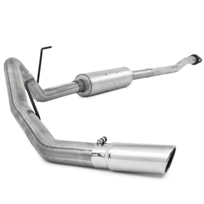 MBRP Armor Lite Series Cat Back Exhaust System for Ford F-150 V6 EcoBoost – 3 Inch Diameter with Single Side Exit and 4 Inch Tip