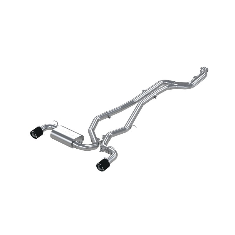 MBRP Armor Pro Series 2020+ Toyota Supra 3.0L Catback Dual Exhaust with Carbon Fiber Tips