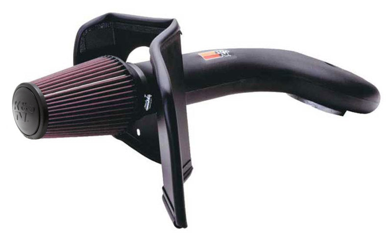 K&N Engineering 57-1517-2 Cold Air Intake Kit for Dodge Dakota 2000-2003 with 5.2L/5.9L V8