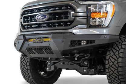 Addictive Desert Designs HoneyBadger Front Bumper with Top Hoop for Ford F-150 (Part #F197431040103)
