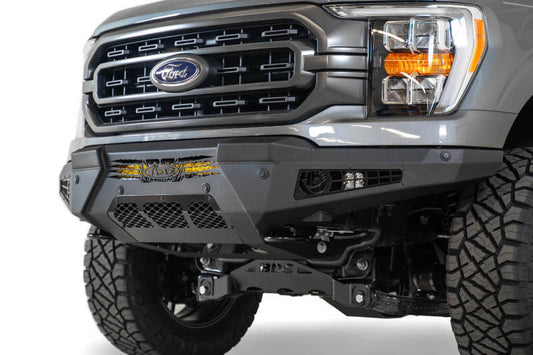 Addictive Desert Designs HoneyBadger Front Bumper with Top Hoop for Ford F-150 (Part #F197431040103)