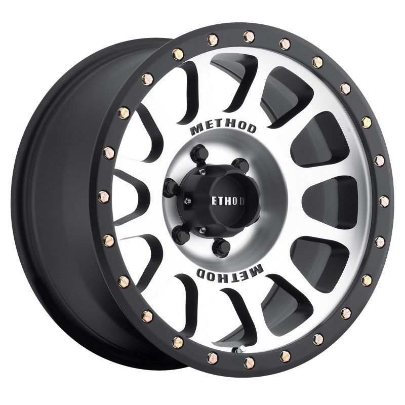 Method Wheels MR305 NV 18x9 Inch Street Loc Wheel with 6x5.5 Bolt Pattern and Polished Finish