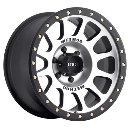Method Wheels MR305 NV 18x9 Inch Street Loc Wheel with 6x5.5 Bolt Pattern and Polished Finish