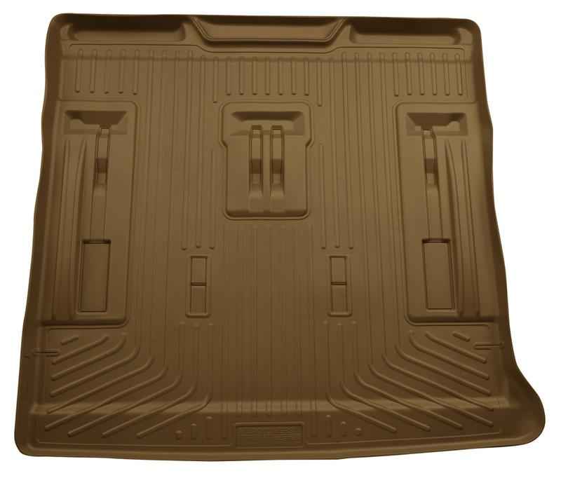 Husky Liners 07-13 GM Escalade/Suburban/Yukon WeatherBeater Tan Rear Cargo Liners