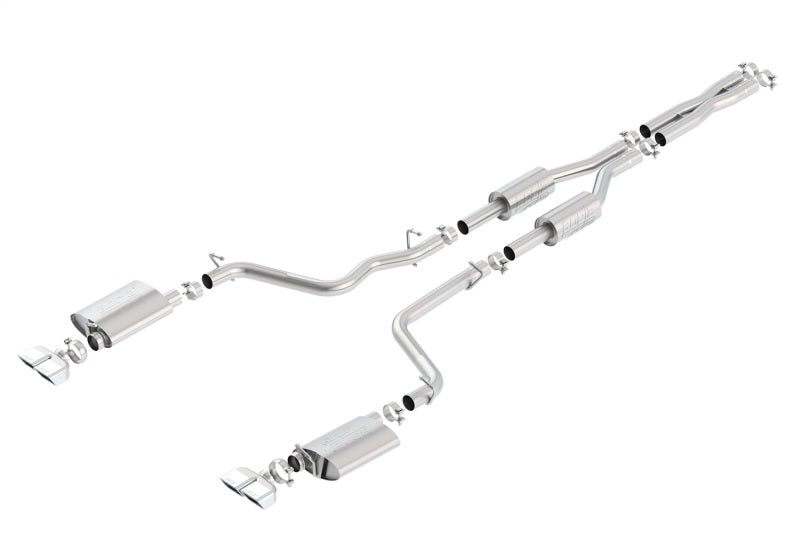 Borla ATAK Cat-Back Exhaust System for Dodge Challenger R/T 2009-2014 with Dual Rear Exit