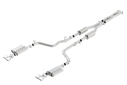 Borla ATAK Cat-Back Exhaust System for Dodge Challenger R/T 2009-2014 with Dual Rear Exit
